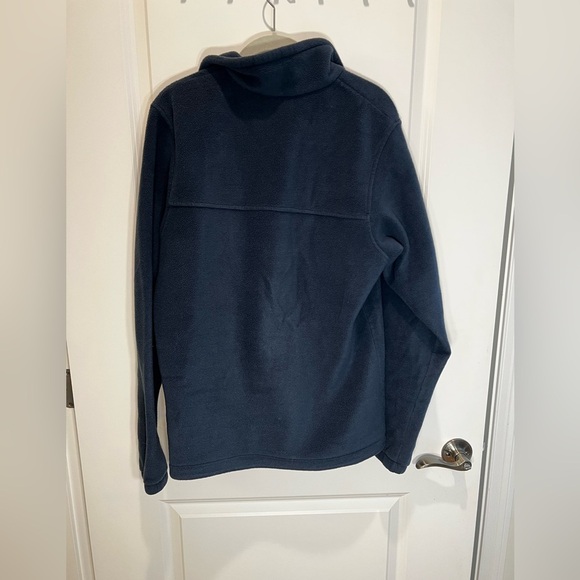 Columbia Men’s Blue Fleece Zip Up Jacket Size Small - Picture 7 of 12